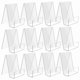 thumbnail image 1 of Paquete de 12 Soportes AcríLico para Libros, Soporte Transparente PequeñO ExhibicióN Fotos, Folletos, Tabletas, 1 of 7