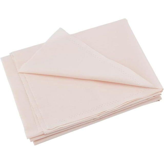 Tela de algodón de 1,6 yardas de ancho, color rosa, ideal para costura, 39 pulgadas de largo, manualidades, confección y accesorios para ropa.