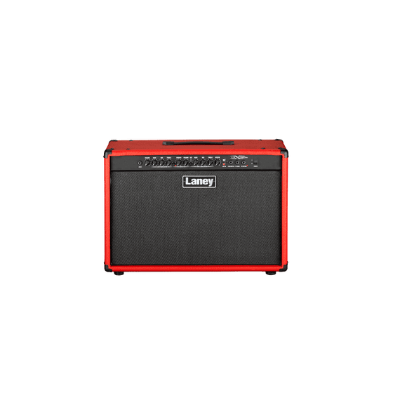 Amplificador para guitarra eléctrica Laney LX120RT-RED 2x12in