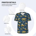 thumbnail image 5 of Rocae Modern Excavator for Breathable Men's Baseball T-Shirt Fashionable Casual Baseball Jersey, Moisture-wicking Sportswear Medium, 5 of 9