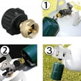 thumbnail image 4 of Faucets Abs, Sink Faucet Faucets, 1 * Adapter(Black One Size), 4 of 4