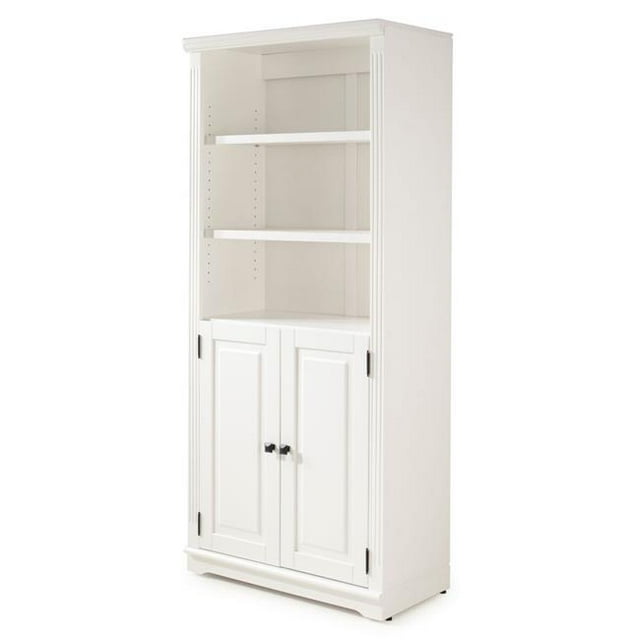 Eco Flex Furniture 2273 Newport Bookcase with Doors - White Finish