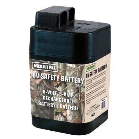 2 Moultrie 6 Volt Rechargeable Safety Batteries For Automatic Deer