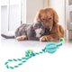 thumbnail image 5 of Rompecabezas Para Perros Juguete Para La Dentición, Goma Durable Recargable Entrenamiento Para Perros Saludables Trata El Juguete De La Cuerda Para La Dentición Para Masticar LHCER Azul, 5 of 8