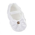 thumbnail image 2 of EFINNY Girls Dress Shoes Wedding Party Bridesmaids Shoes Princess Ballet Flats for Kid Toddler (3-15 Months), 2 of 2