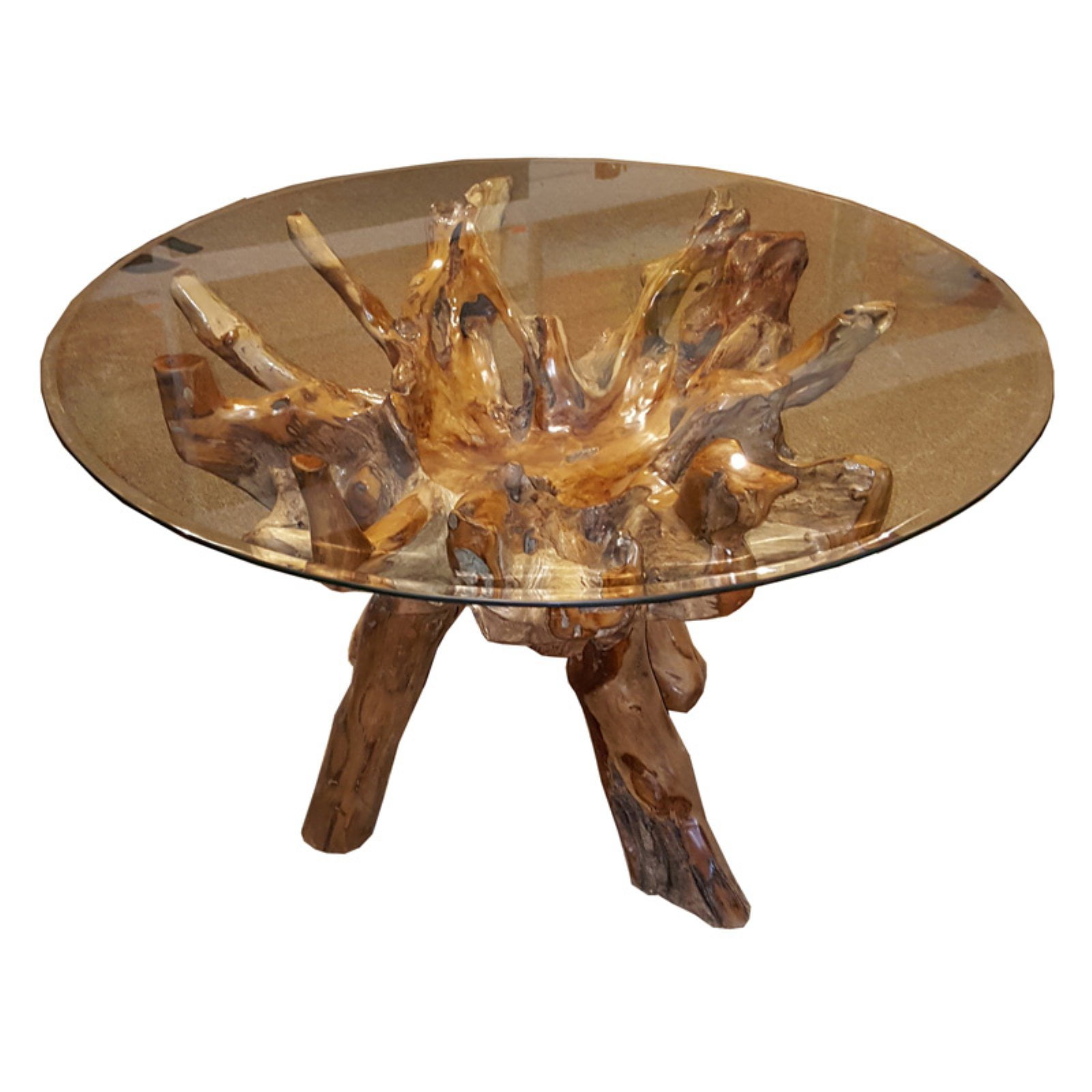 Teak Dining Table With Glass Top: A Blend Of Traditional And Modern