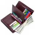 thumbnail image 3 of Money Clip Wallet Limited Time Offer Dusknt Men's Short Wallet Vertical Rfid Blocking Bifold with Multiple Card Slots Slim Design for Secure Carrying Ideal Gift for Men, 1*Wallet, 3 of 8
