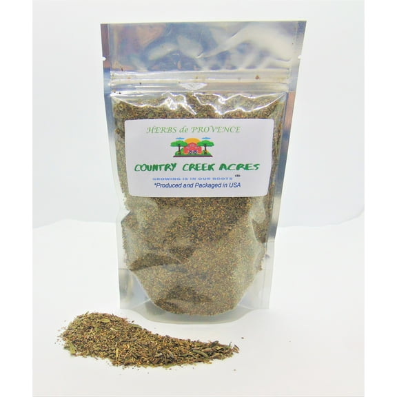 Herbes de Provence 1 oz- an Aromatic Mixture of Dried Provençal Herbs and Spices Most commonly Used in French Cuisine- Country Creek LLC