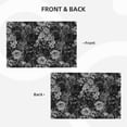 thumbnail image 4 of Placemats Set of 4 / 6, Black Cats In A Garden Placemats for Dining Table Indoor/Outdoors Heat Resistant Washable Placemats 18" x 12", 4 of 8