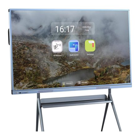 JYXOIHUB 4K UHD Smart Board 55", Touch Screen Digital Electronic Calendar All-In-One Smartboard Interactive Whiteboard Android & Windows OS(Include Wall Mount)