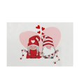 thumbnail image 1 of Felwors Napperon en Lin Isolé pour la Saint-Valentin, Napperon de Table, Serviettes Ménagères, 1 of 4