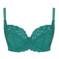 thumbnail image 5 of Panache Envy Balcony Underwire Bra (7285),28F,Teal, 5 of 8