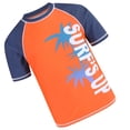 thumbnail image 4 of MEZZALL Sunny Day Boys Beach Outfit Lightweight Printed O-Neck Short Sleeve T-Shirts Shorts For Toddler Boys And Kids Comfortable Summer Beachwear For Outdoor Play Birthday Clothes Sets, 4 of 5