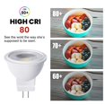 thumbnail image 4 of Bombilla LED Lustaled MR11 GU4.0 3 W 3000 K 12 V (paquete de 4), 4 of 9