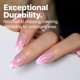 thumbnail image 5 of SXC Cosmetics French Tip Press On Nails Pink Series Kit de inicio de puntas X-Pro de almendra mediana, 5 of 5