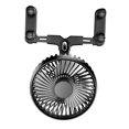 thumbnail image 4 of jiaping Car Fan Air Circulation Fan 3 Speeds Low Noise Auto Cooling Fan Electric Car Fan, 4 of 9