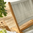 thumbnail image 5 of Vienna 3-Piece Folding Lounge Chairs and Side Table in Natural Natural, 5 of 10