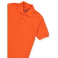 thumbnail image 5 of Cookie's Boys' Pique Polo Shirt - orange, 2t (Toddler), 5 of 5