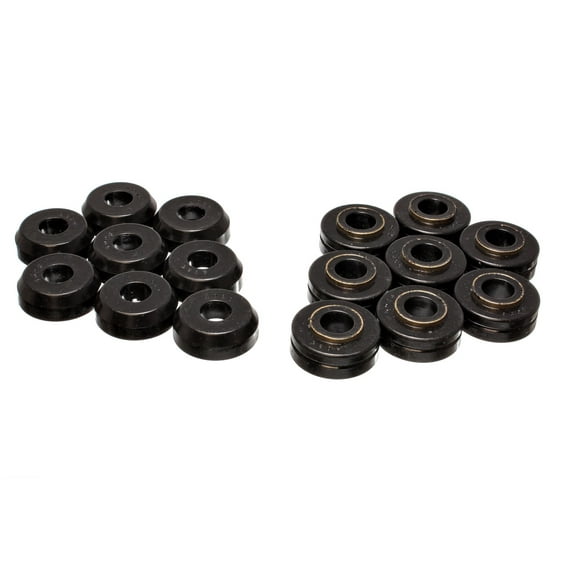 Energy Suspension Fd Bronco Body Mount Set - Black Fits select: 1974-1977 FORD BRONCO, 1971-1972 FORD BRONCO U100