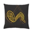 thumbnail image 2 of Ahgly Company Neon Neon Indoor Throw Pillow, 18 inch by 18 inch, 2 of 6