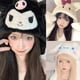 thumbnail image 2 of Sanrio-gorro de dibujos animados de Hellokitty para niña, gorro de protección auditiva de felpa Kawaii Kuromi, gorro de Anime Cinnamoroll A con orejas móviles, Invierno LIUWENJING unisex, 2 of 2