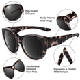 thumbnail image 3 of Gafas de Sol URUMQI Polarizadas UV400 para Mujeres que se Ajustan sobre Lentes (es_CO), 3 of 6