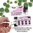 thumbnail image 4 of Eyelash Extensions Design - Set of 50 Loyalty Cards - Blank Loyalty Card Stationery - Great Loyalty Cards For Restaurants, Hair Beauty Nail Salons or Spas, 4 of 5
