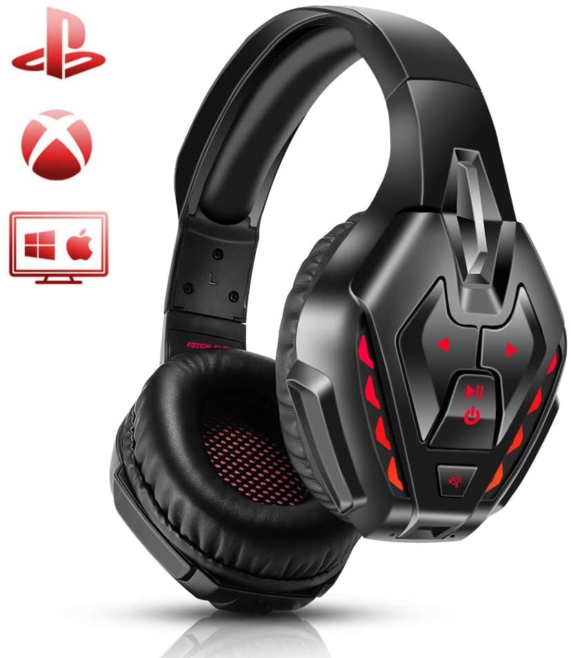 Wired Gaming Headset for PS4, Xbox One, PC, Nintendo Switch, Over Ear