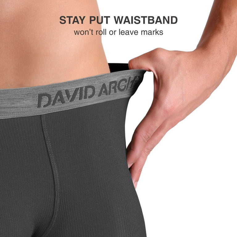 DAVID ARCHY Adult Men's Underwear Ultra Soft Micro Modal Boxer