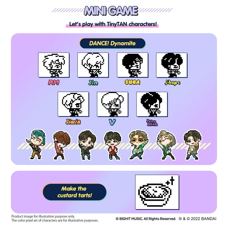 防弾少年団(BTS) - TinyTAN Tamagotchi セット　3セット Amazon.com: Tamagotchi Nano x BTS TinyTAN Hugmy Tamagotchi