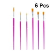 thumbnail image 1 of MERRYHAPY Cake Decorating Brushes Tools 6 Pcs Nylon Plastic Brush Set for Baking Supplies Rosy, 1 of 8