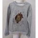 thumbnail image 5 of Puntoco Mujeres Moda Cuello Redondo Mangas Largas tops Blusa Pullover Sudadera Puntoco Puntoco-7436, 5 of 5