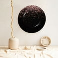 thumbnail image 5 of Kdxio Rose Gold Glitter1 Bone China Decorative Plate Ceramic Decorative Plate for Home Office Wall Stand Decorative Plates for Home Bedroom-8in, 5 of 6