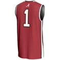 thumbnail image 3 of Men's GameDay Greats #1  Crimson Alabama Crimson Tide  Lightweight Basketball Jersey, 3 of 4