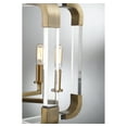 thumbnail image 6 of Rotterdam by Brian Thomas 6-Light Pendant in Warm Brass, 6 of 7
