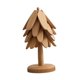 thumbnail image 3 of 4 manteles individuales de madera con forma de , antideslizantes, plegables, para mesa, posavasos de madera para utensilios de cocina, 3 of 9