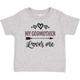 thumbnail image 3 of Inktastic My Godmother Loves Me Girls Girls Baby T-Shirt, 3 of 5