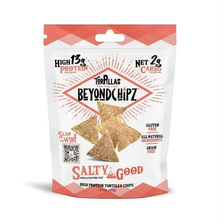 BeyondChipz High Protein Torpillas - Salty Good Size: One Bag Pack Of 8