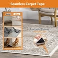 thumbnail image 3 of 16 Pcs Rug Tape,Anti Slip Rug Pads Grippers for Hardwood Floors and Tiles,No Residue,Reusable Carpet Tape for Area Rugs, Double-Sided Adhesive Rug Stickers, 3 of 7