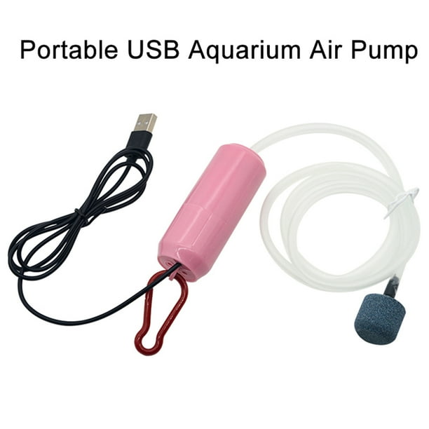 Usb Mini pompe d'aération Pompe à air Aquarium Aérateur Ultra