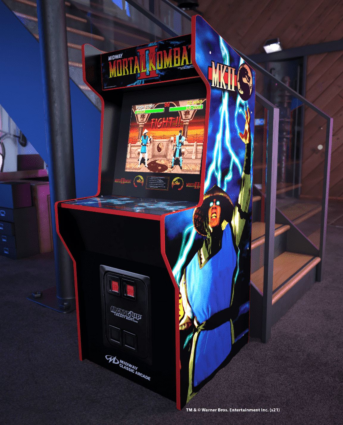 Arcade 1Up, Mortal Kombat Midway Legacy 12-in-1 without riser - image 5 of 10