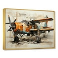 thumbnail image 2 of Designart "Essence Of The Industrial Plane I" Plane Floater Framed Canvas Art Print, 2 of 5