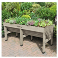 thumbnail image 3 of VegTrug Wood Elevated Planter Bed, Gray, 3 of 3