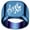 Blue, variant on Unisex Stainless Steel Music Note Piano Pattern Signet Ring 18mm Polished Square Laser Engraved Personalized Band Vintage Durable Statement Musician Jewelry Antique Silver Size 10