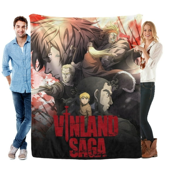 Vinland Saga blanket this soft durable flannel blanket Ideal for home or outdoors.39 x 59-inch(100×150cm)