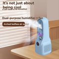 thumbnail image 4 of Ventilador Portátil Sin Aspas, Aire Acondicionado con Pantalla LED, Ventilador de Escritorio Sin Aspas, Enfriador de Aire de Torre para Oficina y Dormitorio B, 4 of 5
