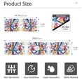 thumbnail image 3 of Yayeee Faucet Mat for Kitchen Sink 14.7" Diatomite Long Splash Guard Pad, Musical Pattern, 3 of 7