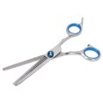 thumbnail image 2 of Hairdressing Scissors, Stainless Steel Professional  Blade Portable Hair Cutting Scissors Rust Proof   For Barber Shop For Home Thinning Scissors, 2 of 8