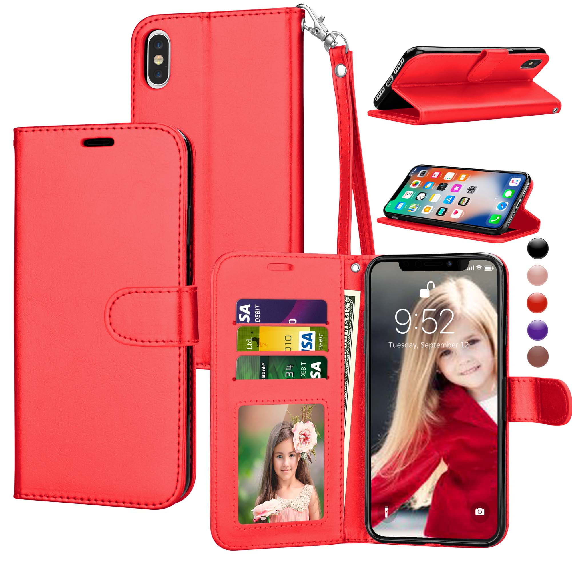 iPhone Xs Max Wallet Cover, 2018 iPhone Xs Max Case, Zambia Ubuy