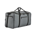 thumbnail image 6 of Protégé Navigation 28-inch Large Collapsible Duffe for Travel, Gray, 6 of 11